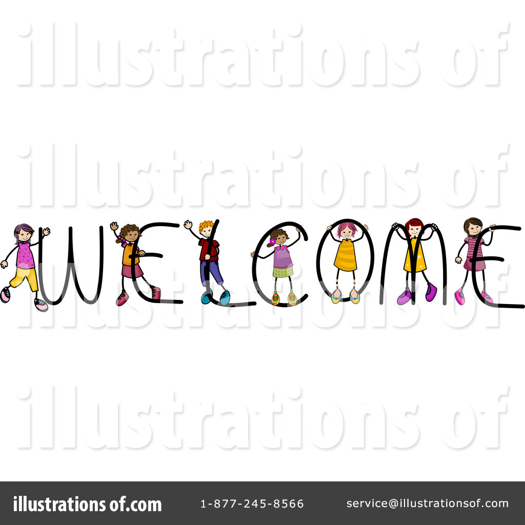 Welcome Clipart #1239925 - Illustration by BNP Design Studio
