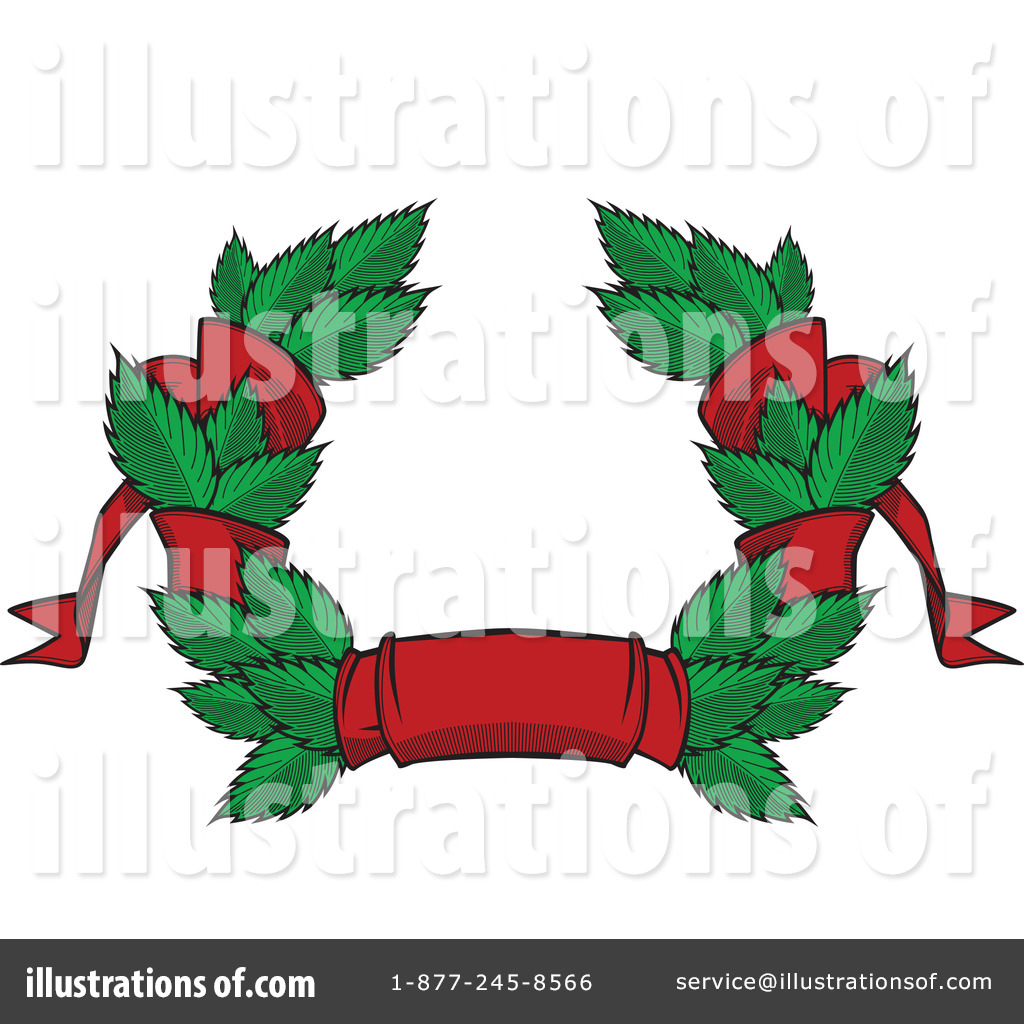 Wreath Clipart #1201645 - Illustration by Vector Tradition SM