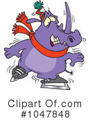 Rhino Clipart #1047848 by toonaday