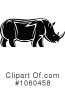Rhino Clipart #1060458 by Vector Tradition SM