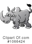Rhino Clipart #1066424 by Zooco