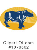 Rhino Clipart #1078662 by patrimonio