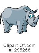 Rhino Clipart #1295266 by Vector Tradition SM