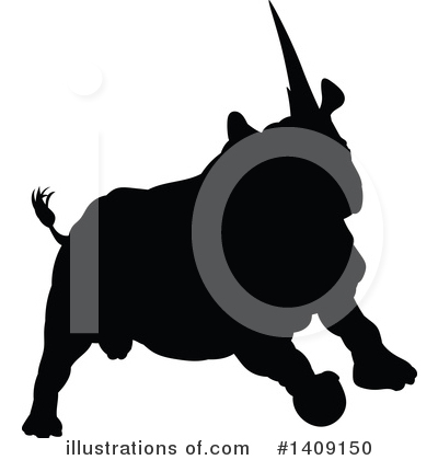 Royalty-Free (RF) Rhino Clipart Illustration by AtStockIllustration - Stock Sample #1409150