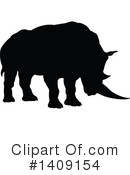 Rhino Clipart #1409154 by AtStockIllustration