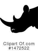 Rhino Clipart #1472522 by Lal Perera