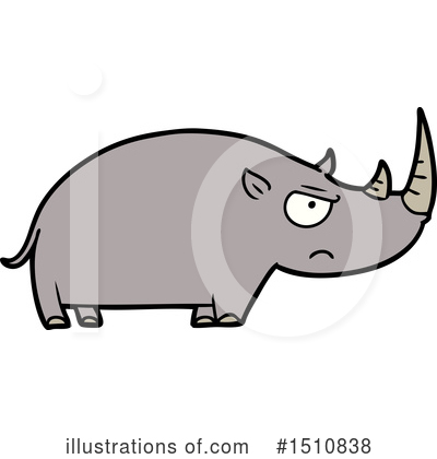 Rhino Clipart #1510838 by lineartestpilot