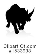 Rhino Clipart #1533938 by AtStockIllustration