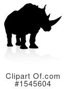 Rhino Clipart #1545604 by AtStockIllustration