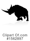 Rhino Clipart #1562897 by AtStockIllustration
