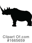 Rhino Clipart #1665659 by AtStockIllustration