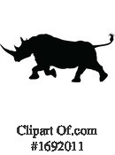 Rhino Clipart #1692011 by AtStockIllustration