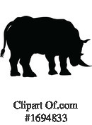 Rhino Clipart #1694833 by AtStockIllustration