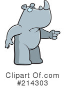 Rhino Clipart #214303 by Cory Thoman