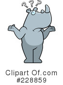 Rhino Clipart #228859 by Cory Thoman