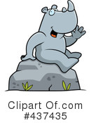 Rhino Clipart #437435 by Cory Thoman