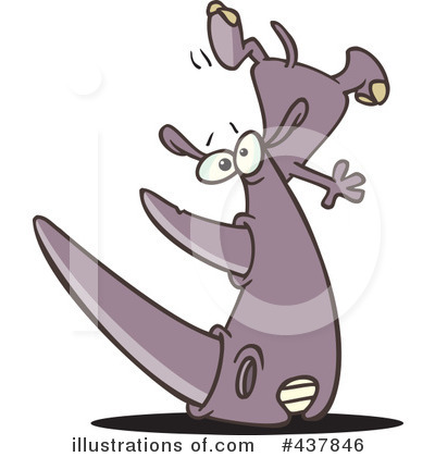 Royalty-Free (RF) Rhino Clipart Illustration by toonaday - Stock Sample #437846