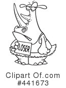 Rhino Clipart #441673 by toonaday