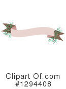 Ribbon Banner Clipart #1294408 by Cherie Reve