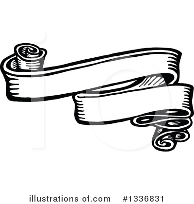 Royalty-Free (RF) Ribbon Banner Clipart Illustration by Prawny - Stock Sample #1336831