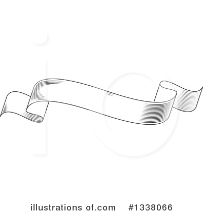 Royalty-Free (RF) Ribbon Banner Clipart Illustration by Vector Tradition SM - Stock Sample #1338066