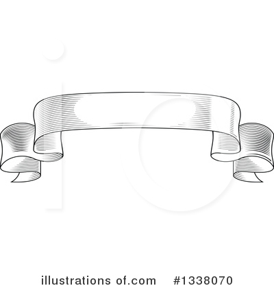 Royalty-Free (RF) Ribbon Banner Clipart Illustration by Vector Tradition SM - Stock Sample #1338070
