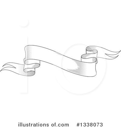 Royalty-Free (RF) Ribbon Banner Clipart Illustration by Vector Tradition SM - Stock Sample #1338073