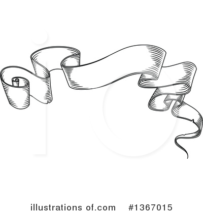 Royalty-Free (RF) Ribbon Banner Clipart Illustration by Vector Tradition SM - Stock Sample #1367015