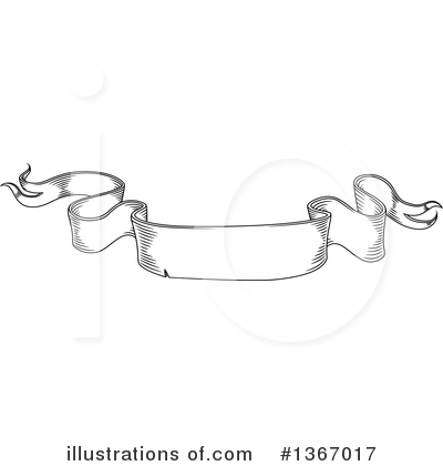 Royalty-Free (RF) Ribbon Banner Clipart Illustration by Vector Tradition SM - Stock Sample #1367017