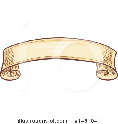 Royalty-Free (RF) Ribbon Banner Clipart Illustration by Vector Tradition SM - Stock Sample #1461041