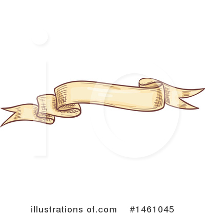 Royalty-Free (RF) Ribbon Banner Clipart Illustration by Vector Tradition SM - Stock Sample #1461045