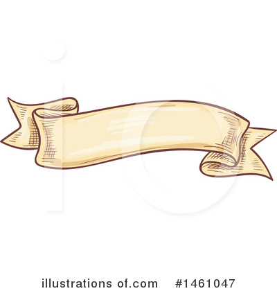 Royalty-Free (RF) Ribbon Banner Clipart Illustration by Vector Tradition SM - Stock Sample #1461047