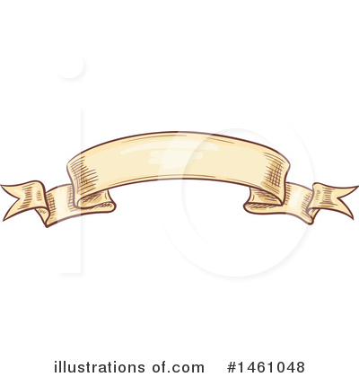 Royalty-Free (RF) Ribbon Banner Clipart Illustration by Vector Tradition SM - Stock Sample #1461048