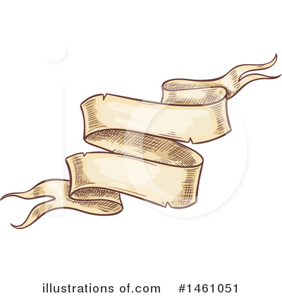 Royalty-Free (RF) Ribbon Banner Clipart Illustration by Vector Tradition SM - Stock Sample #1461051