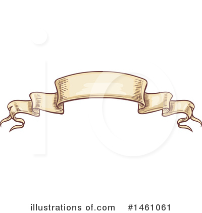 Royalty-Free (RF) Ribbon Banner Clipart Illustration by Vector Tradition SM - Stock Sample #1461061