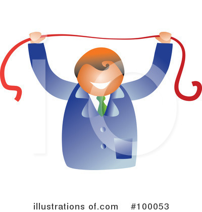 Royalty-Free (RF) Ribbon Clipart Illustration by Prawny - Stock Sample #100053
