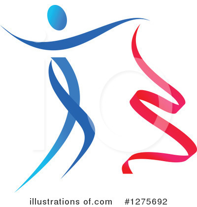 Gymnastics Clipart #1275692 by Vector Tradition SM