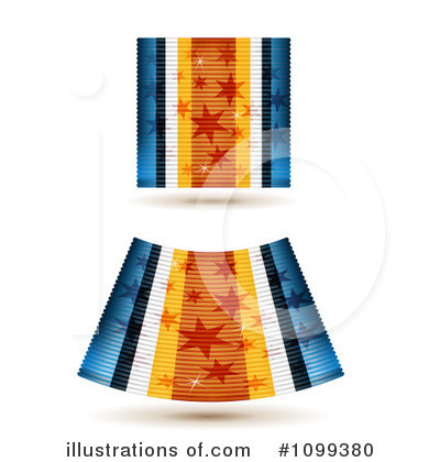 Royalty-Free (RF) Ribbons Clipart Illustration by merlinul - Stock Sample #1099380