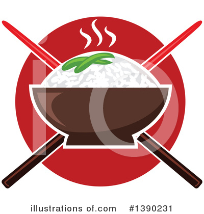 Asian Food Clipart #1390231 by Vector Tradition SM