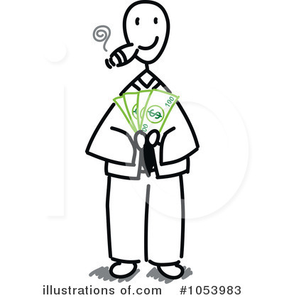 Businessman Clipart #1053983 by Frog974