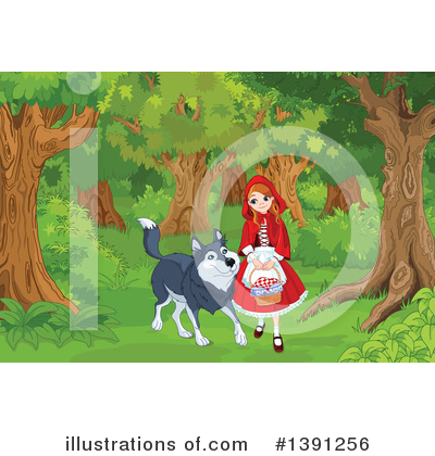 Red Riding Hood Clipart #1391256 by Pushkin