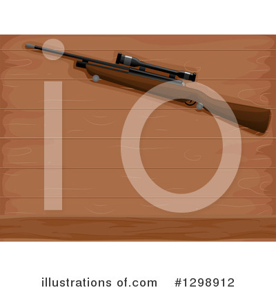 Royalty-Free (RF) Rifle Clipart Illustration by BNP Design Studio - Stock Sample #1298912
