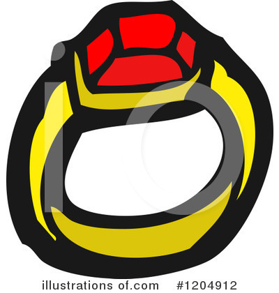 Royalty-Free (RF) Ring Clipart Illustration by lineartestpilot - Stock Sample #1204912