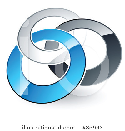 Royalty-Free (RF) Rings Clipart Illustration by beboy - Stock Sample #35963