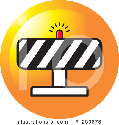 Road Block Clipart #1250873 by Lal Perera