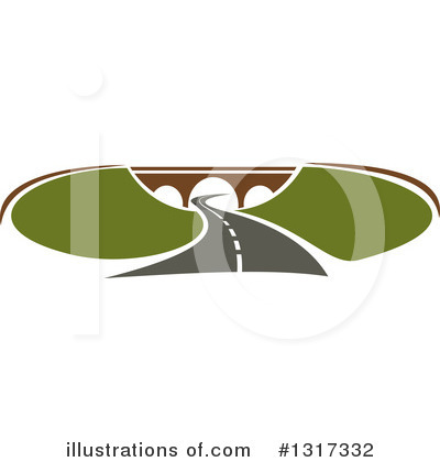 Royalty-Free (RF) Road Clipart Illustration by Vector Tradition SM - Stock Sample #1317332