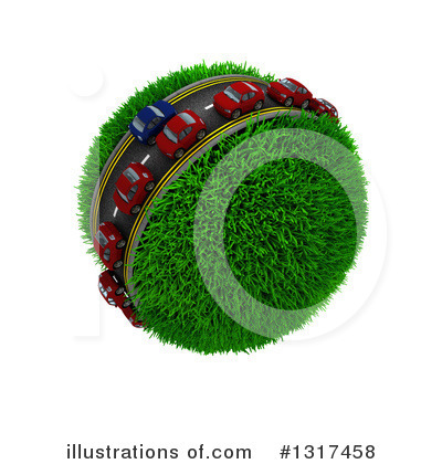 Royalty-Free (RF) Road Clipart Illustration by KJ Pargeter - Stock Sample #1317458