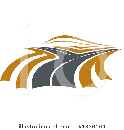 Royalty-Free (RF) Road Clipart Illustration by Vector Tradition SM - Stock Sample #1336100