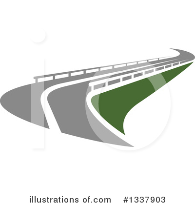 Royalty-Free (RF) Road Clipart Illustration by Vector Tradition SM - Stock Sample #1337903