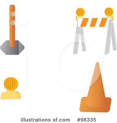 Royalty-Free (RF) Road Construction Clipart Illustration by Rasmussen Images - Stock Sample #96335